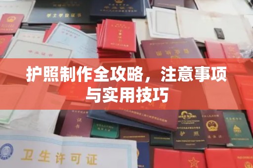 西青护照制作全攻略，注意事项与实用技巧